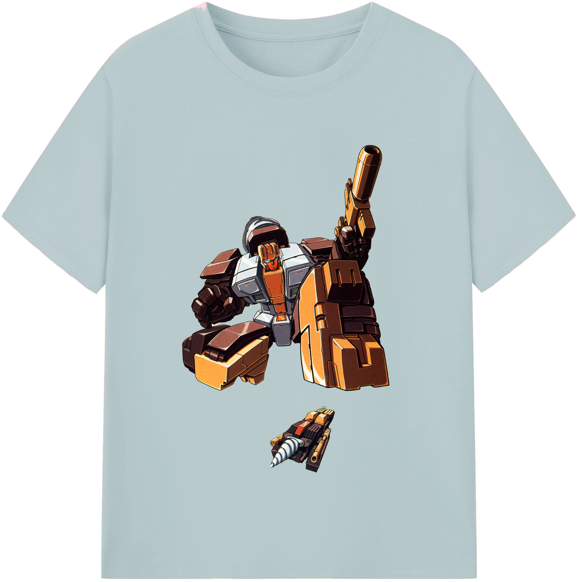 （画像用）  綿100％半袖Tシャツ（フロントプリント）